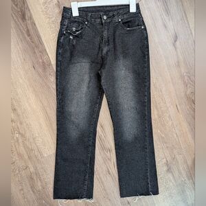 Women's Super Stretch High Rise Black Jeans